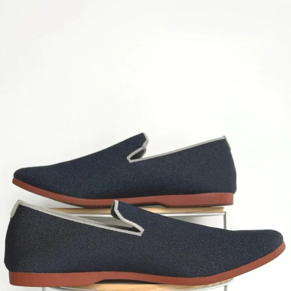 Glyph Knit Loafer Men’s Size 10 Flat Minimalist Blue Marlin Casual Formal Shoe